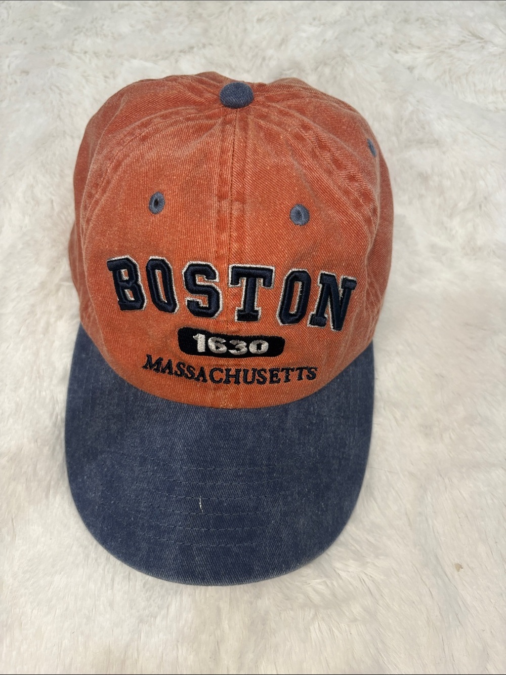 Vintage Boston Bay‎ state Apparel faded hat